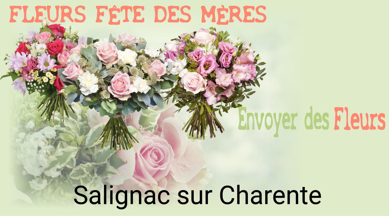 Bouquet de Fête des Mères livré à Salignac-sur-Charente